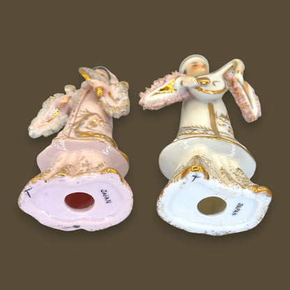 Norcrest Fine China Traditional Man and Woman Figurines – Japan 1950s