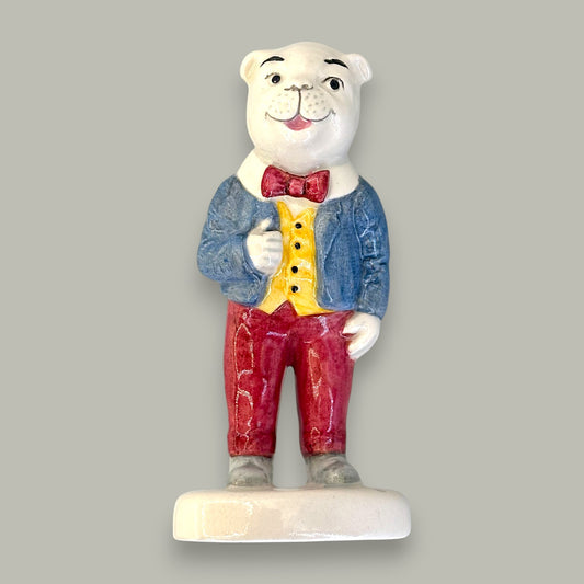 Algy Pug Figurine – Rupert and His Friends Collection (1981) Beswick England