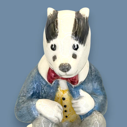 Bill Badger Figurine – Rupert and His Friends Collection (1981) Beswick England
