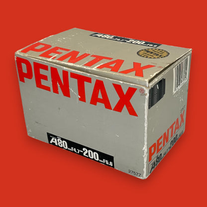 Pentax 80–200mm f/4.7–5.6 Zoom Lens with Original Box