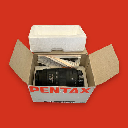 Pentax 80–200mm f/4.7–5.6 Zoom Lens with Original Box