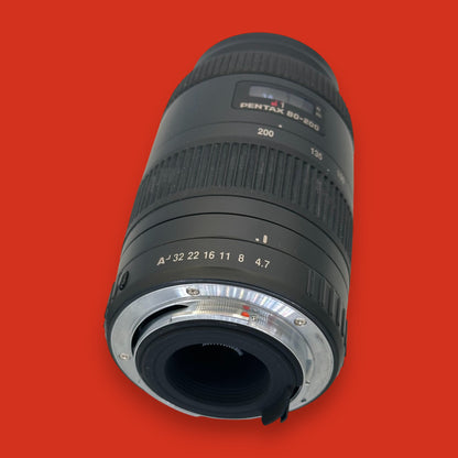 Pentax 80–200mm f/4.7–5.6 Zoom Lens with Original Box