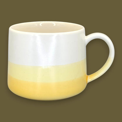 Starbucks Yellow & White Ombre Replacement Mug – 10 fl oz / 296 mL