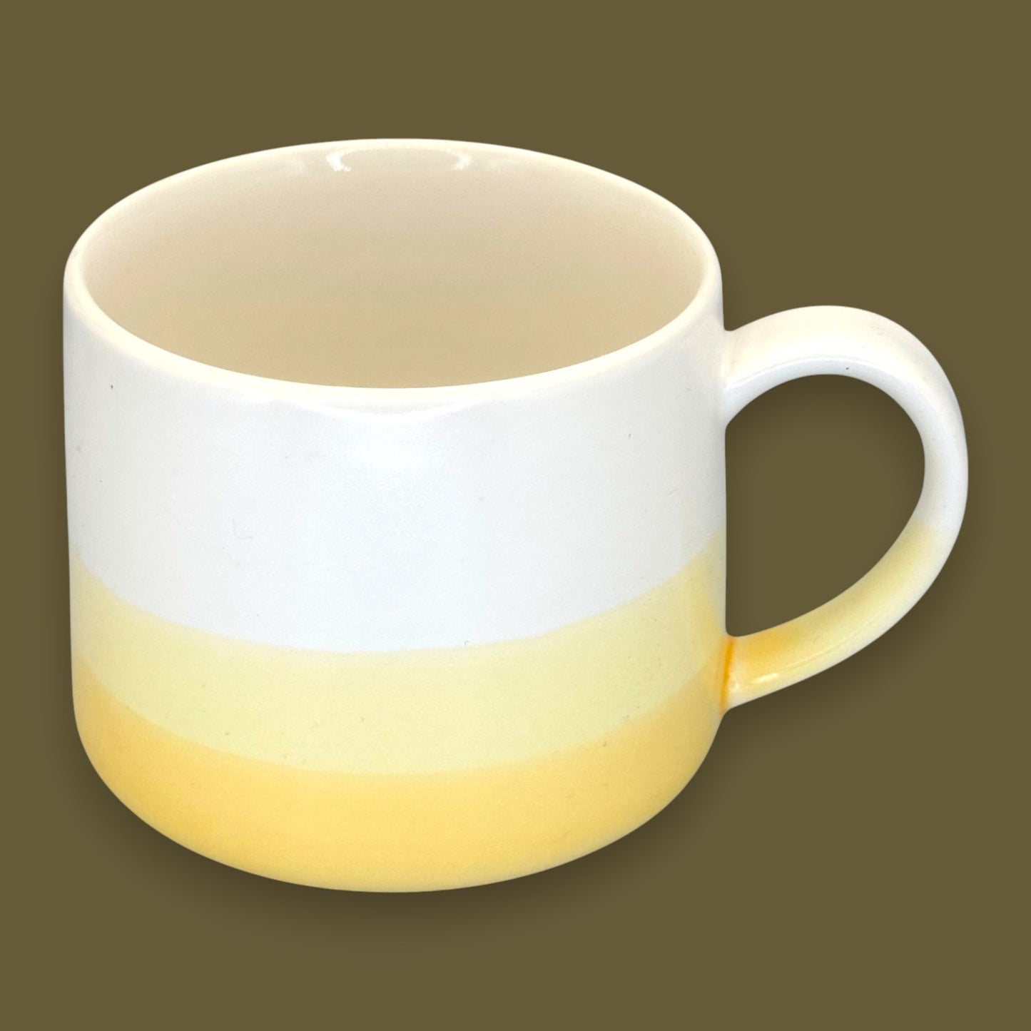 Starbucks Yellow & White Ombre Replacement Mug – 10 fl oz / 296 mL