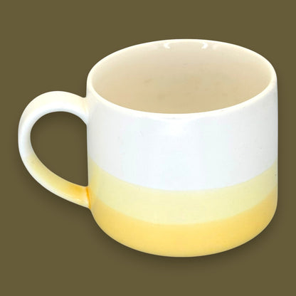 Starbucks Yellow & White Ombre Replacement Mug – 10 fl oz / 296 mL