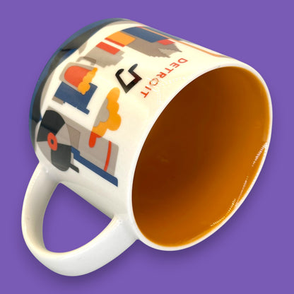 Starbucks Detroit “You Are Here Series” Replacement Mug – 14 fl oz / 414 mL