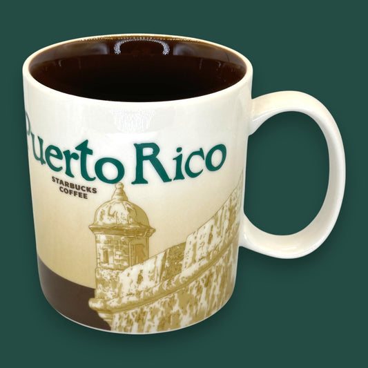 Starbucks Puerto Rico Global Icon Replacement Mug – 16 fl oz / 473 mL