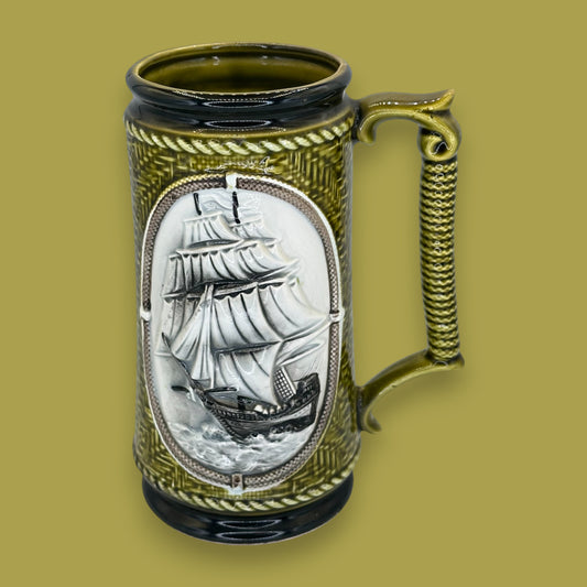 Vintage Tall Ship Sailing Mug Replacement Mug - Nautical Theme