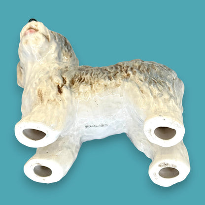 Old English Sheepdog Figurine – Vintage Sylvac Pottery Collectible
