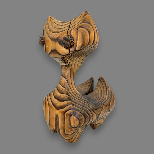 Vintage 1970’s Witco Cat – Abstract Mid-Century Cedar Sculpture