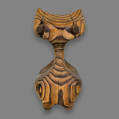 Vintage 1970’s Witco Cat – Abstract Mid-Century Cedar Sculpture