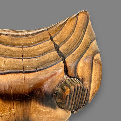 Vintage 1970’s Witco Cat – Abstract Mid-Century Cedar Sculpture