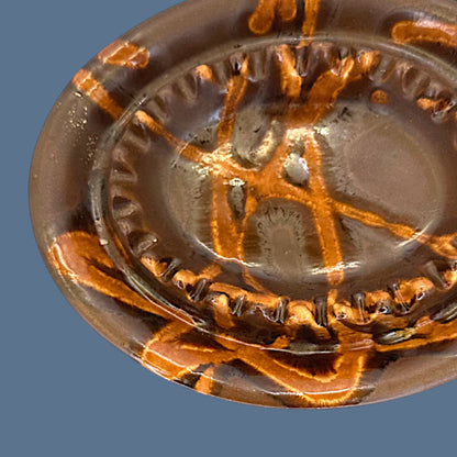 Drip Glaze Ashtray - MCM Ashtray - Mid Century Modern