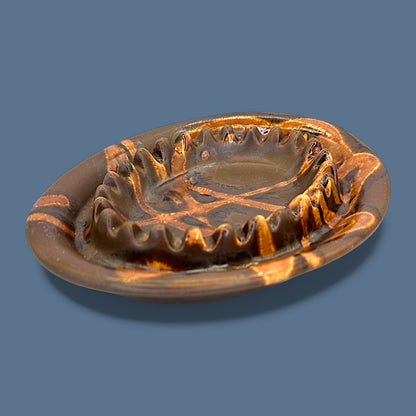 Drip Glaze Ashtray - MCM Ashtray - Mid Century Modern