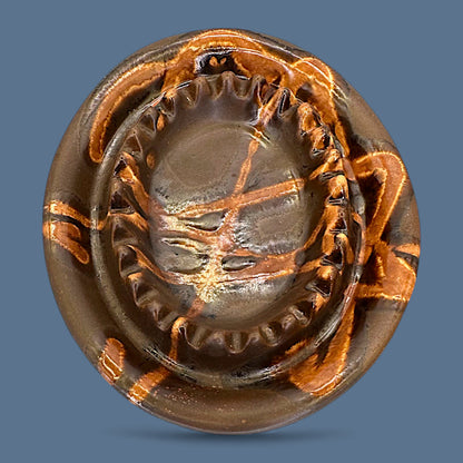 Drip Glaze Ashtray - MCM Ashtray - Mid Century Modern