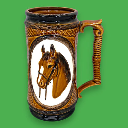 Vintage Equestrian Horse Mug Replacement Mug - Tankard