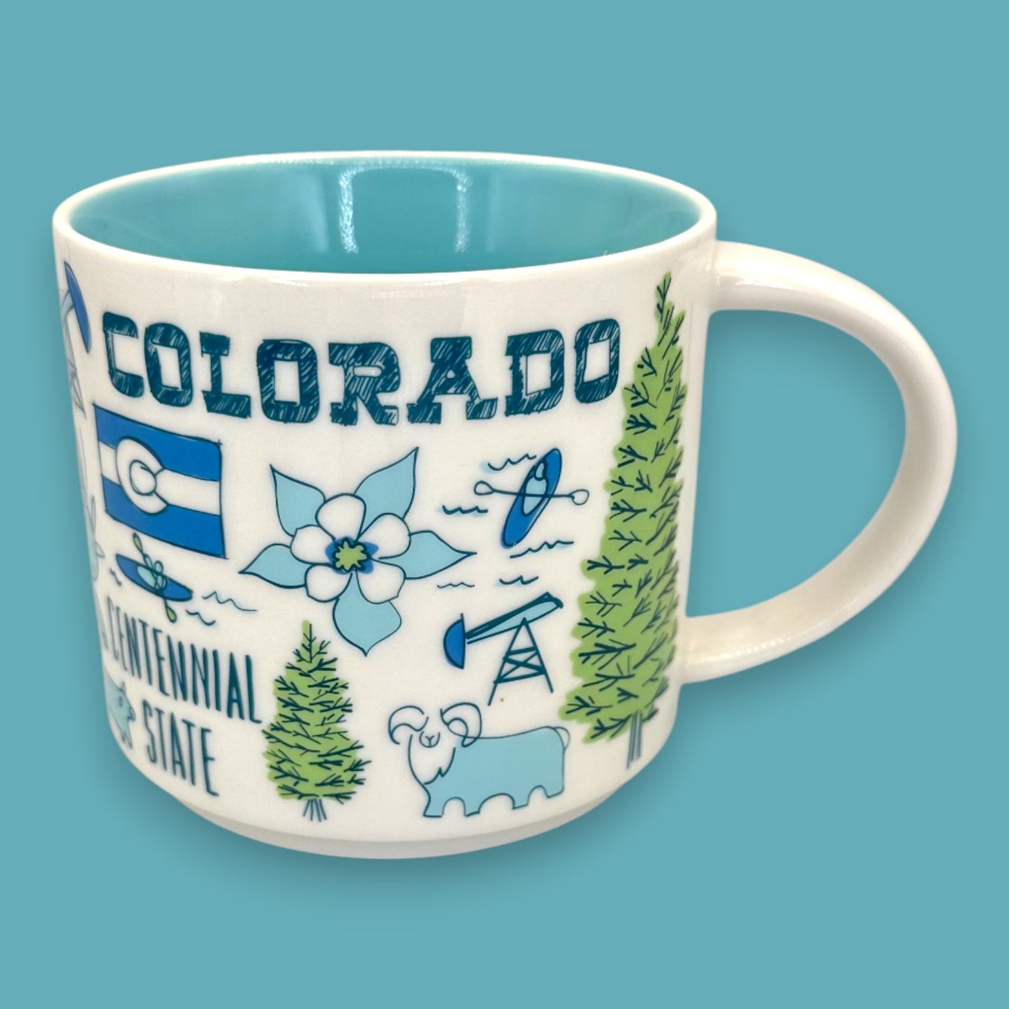 Starbucks Colorado Been There Series Collectible Replacement Mug