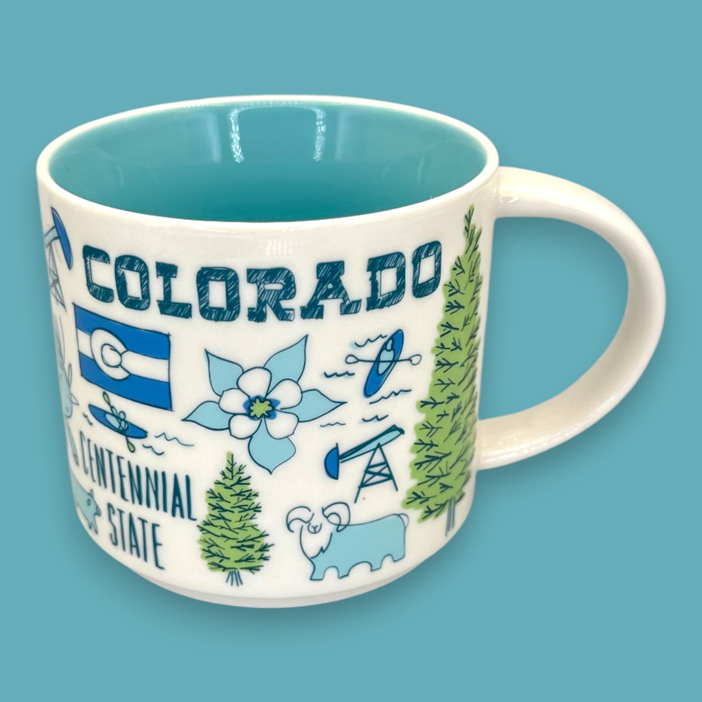 Starbucks Colorado Been There Series Collectible Replacement Mug