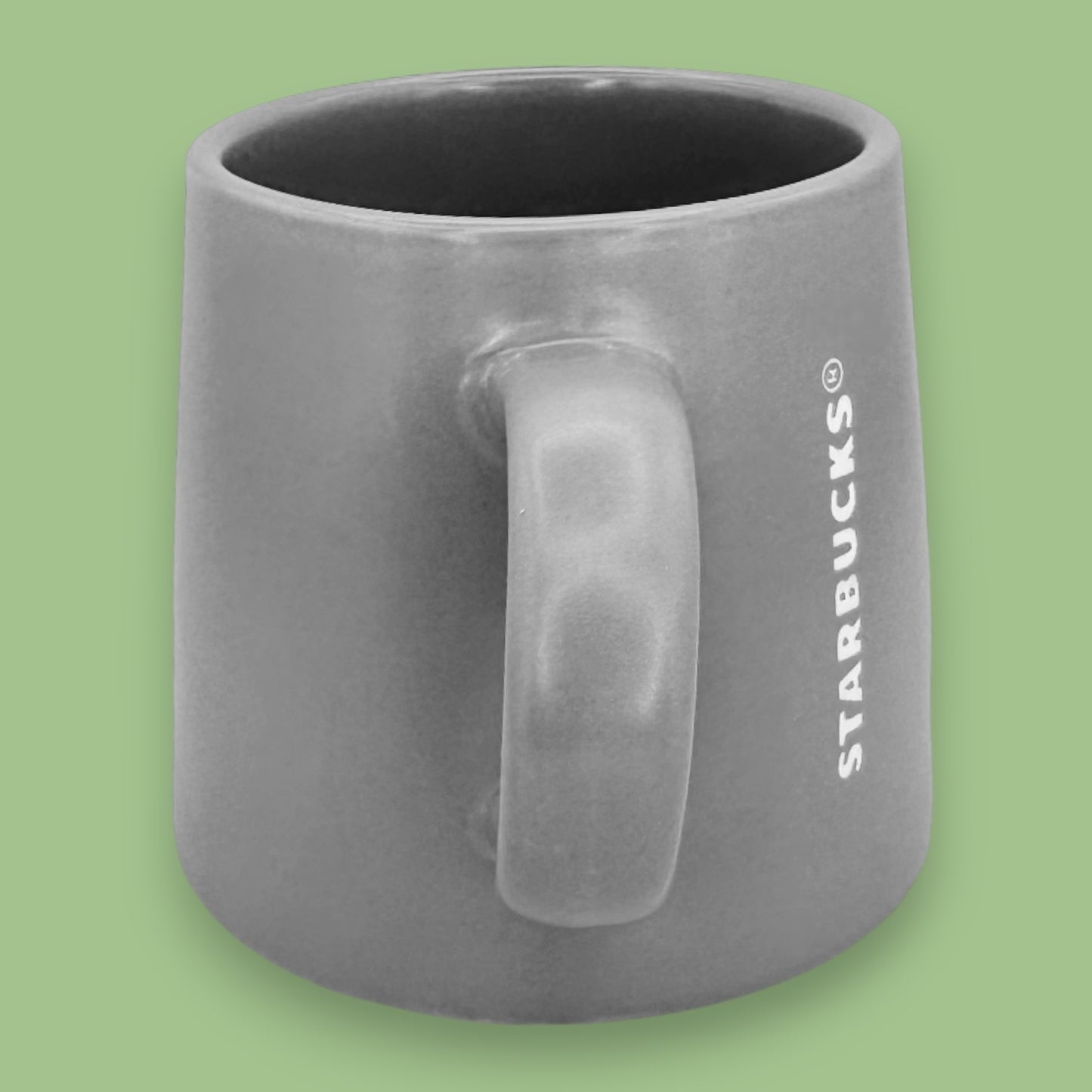 Starbucks Slate Gray 2013 Coffee Cup 16oz Modern Ceramic Replacement Mug Vintage