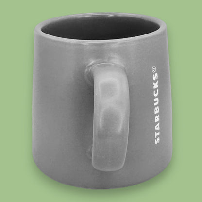 Starbucks Slate Gray 2013 Coffee Cup 16oz Modern Ceramic Replacement Mug Vintage