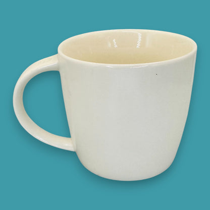 Starbucks Cup Embossed Mug White Ceramic Cup Classic "G" Replacement Mug