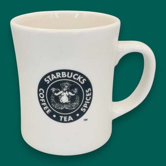 Starbucks Original Logo Dual-Tailed Siren Replacement Mug - Vintage