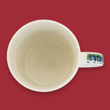 Starbucks Holiday Pike Place Market Scene Ceramic Collector Mug Replacement Mug