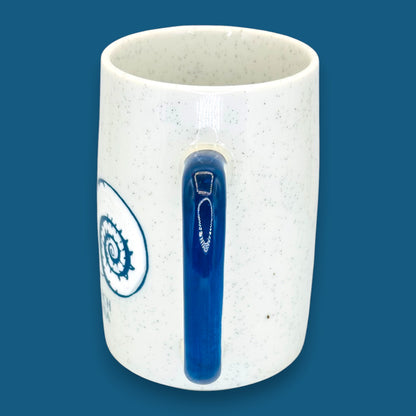 Long Beach California Seashell Tall Ceramic Mug Replacement Mug