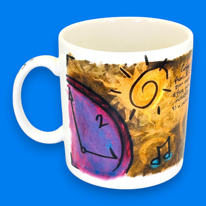 Starbucks Coffee Break Essentials 1998 Art Mug Replacement Mug - Vintage