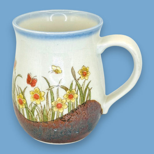 Vintage Otagiri Japan Floral Ceramic Coffee Mug Replacement Mug