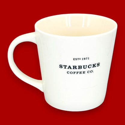 Starbucks 2010 New Bone China Classic White Mug Replacement Mug Vintage