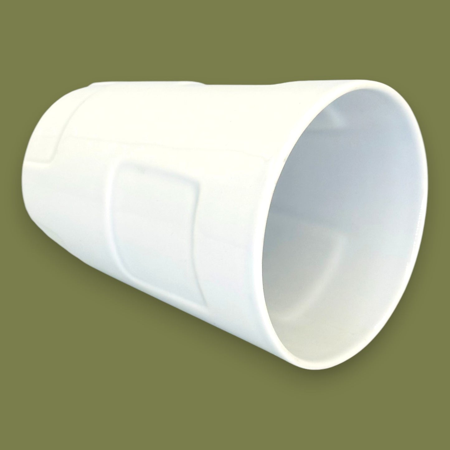 Starbucks 2008 New Bone China Squares White Cup Replacement Mug