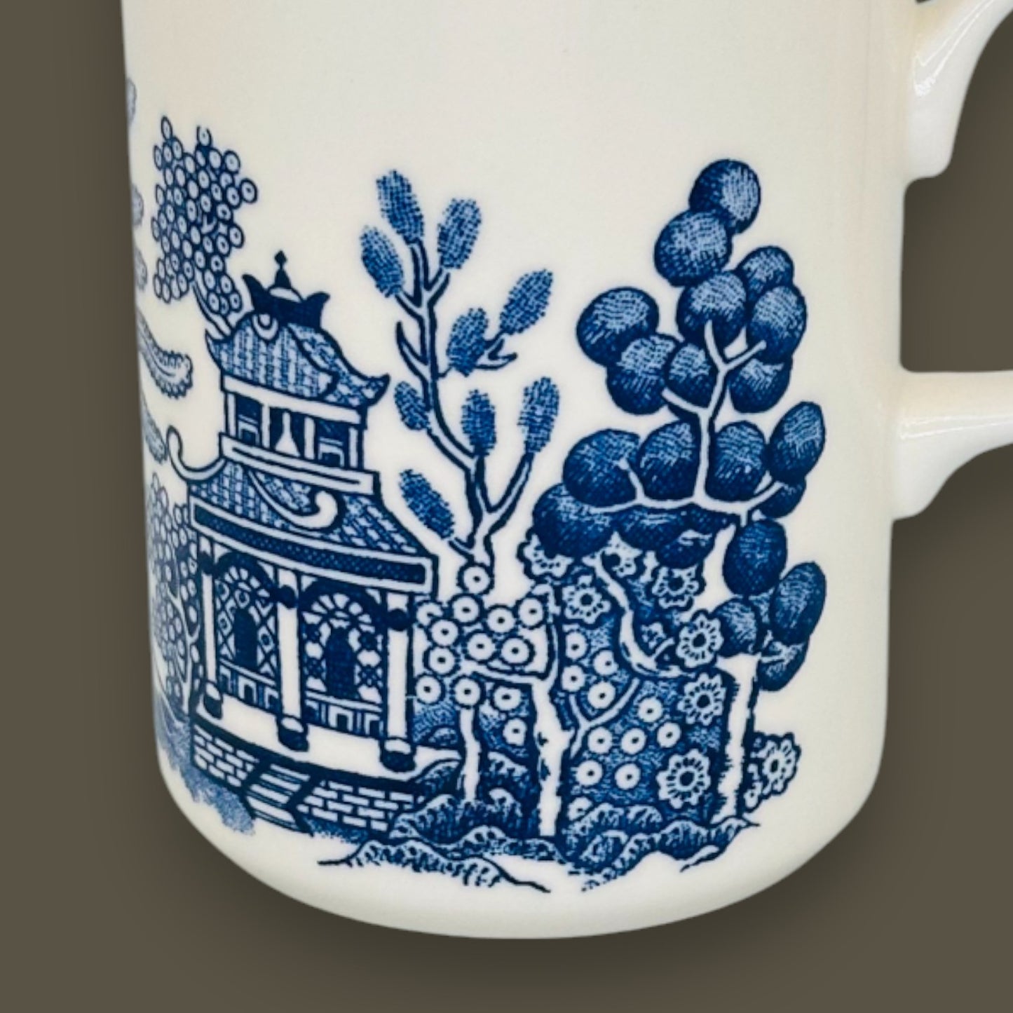 Churchill Blue Willow Vintage Ceramic Mug Replacement Mug