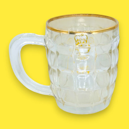 Queen Elizabeth II Coronation Glass Mug - Vintage Royal