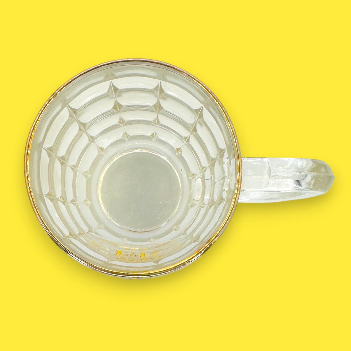 Queen Elizabeth II Coronation Glass Mug - Vintage Royal