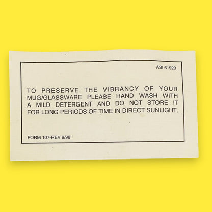 Phantom of the Opera Colour Changing Mask Mug - Vintage Broadway - NEW