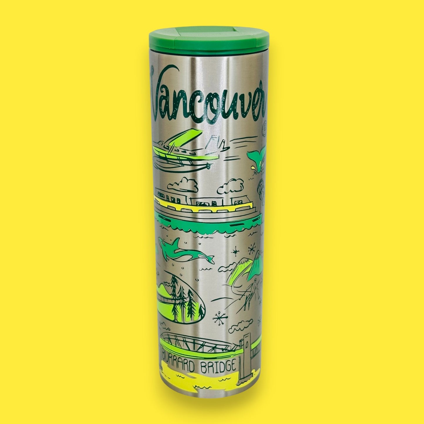 Starbucks Vancouver Stainless Steel Travel Mug Replacement Mug