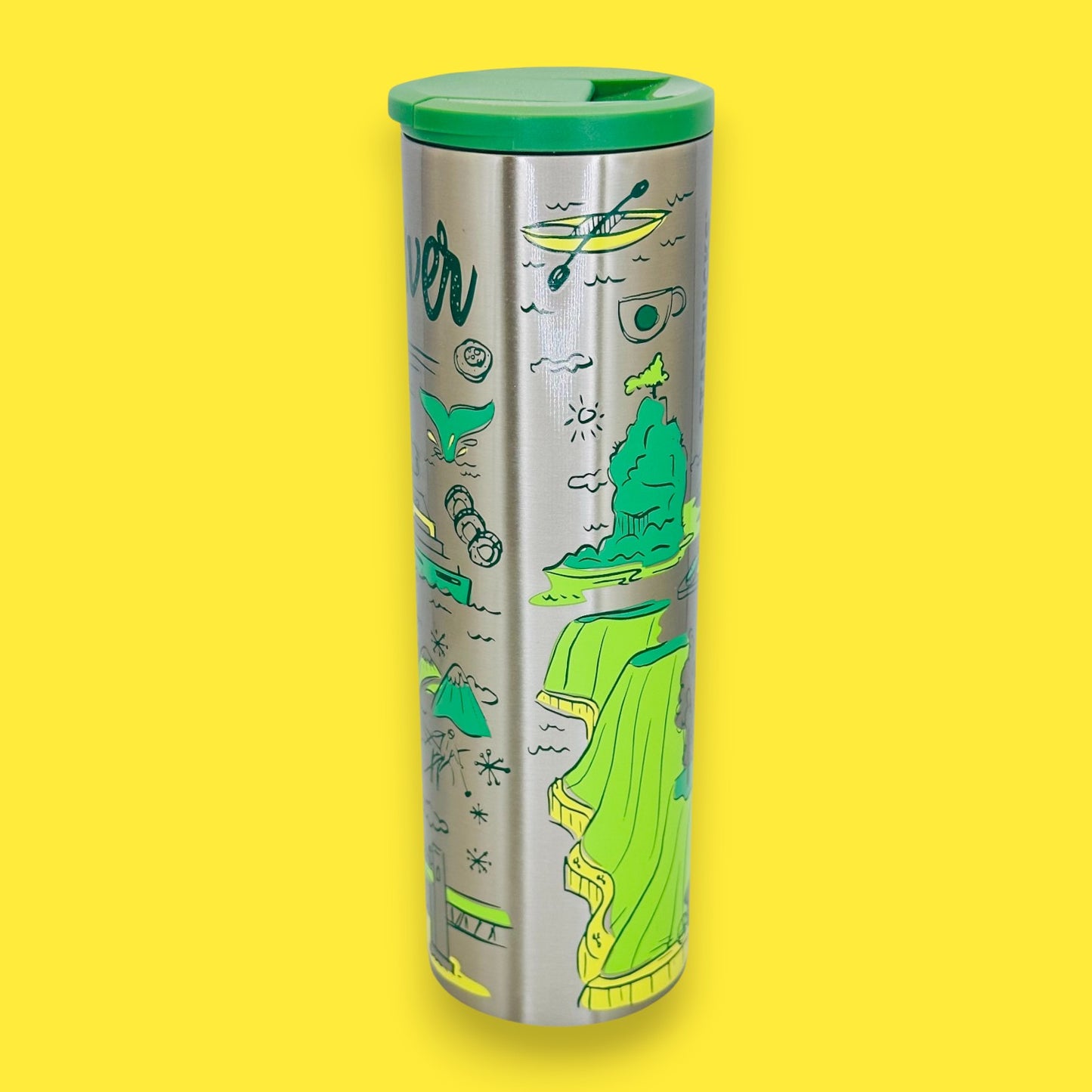 Starbucks Vancouver Stainless Steel Travel Mug Replacement Mug