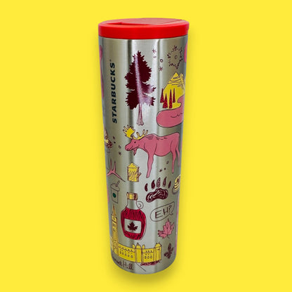 Starbucks Canada Stainless Steel Travel Tumbler 16oz Replacement Mug