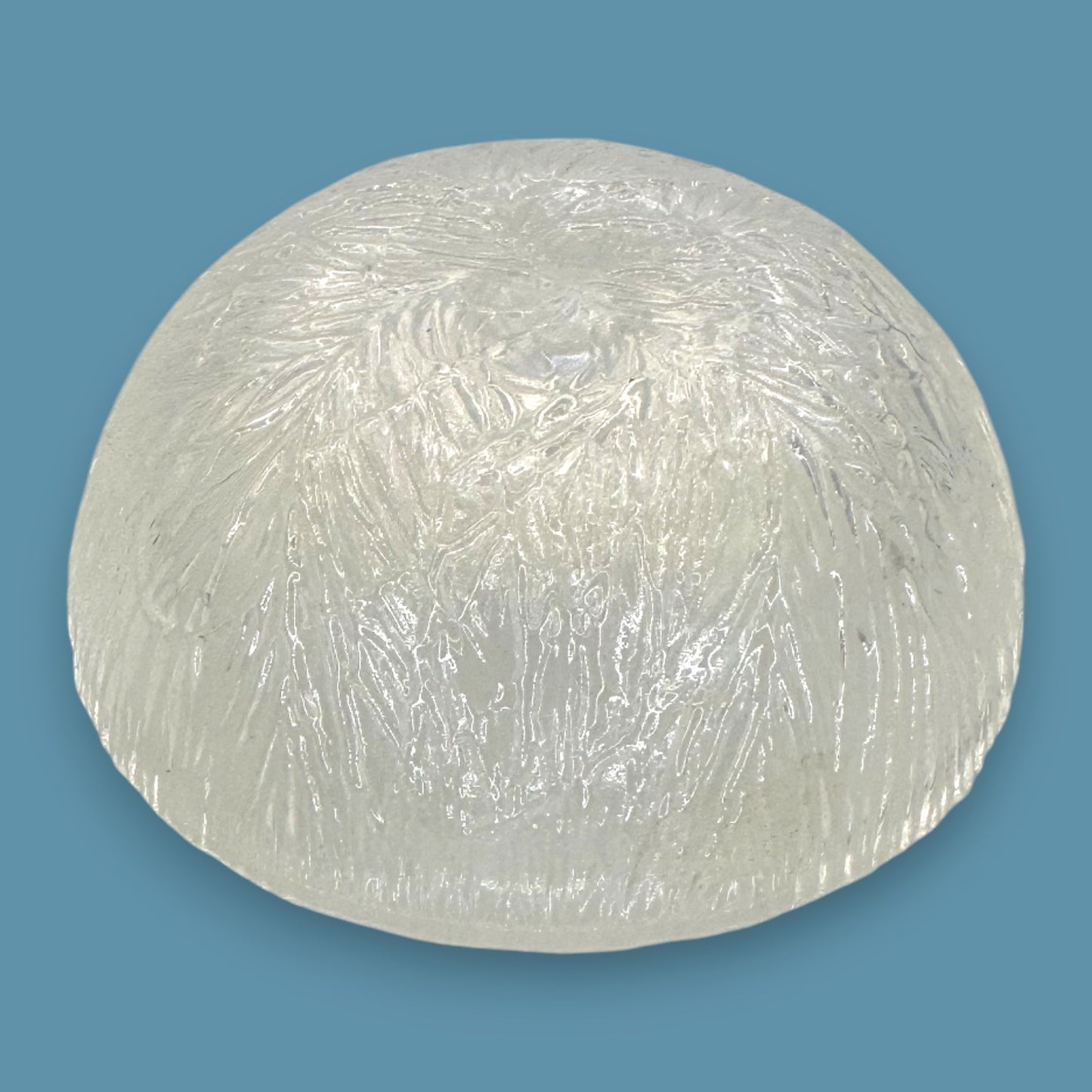 Hadeland Furu Pressed Glass Candle Holders Pair by Severin Brorby