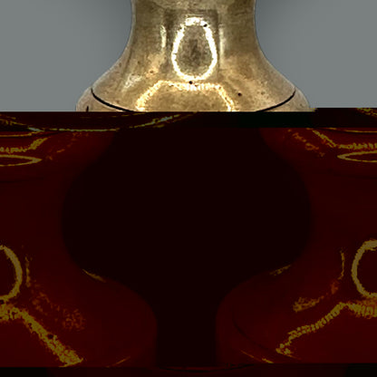 Vintage Solid Brass Beehive Candlestick Holder Made in England