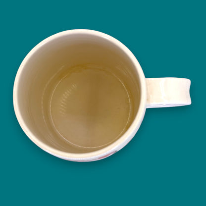 Anthropologie Floral Monogram Mug with Initial T by Starla M.