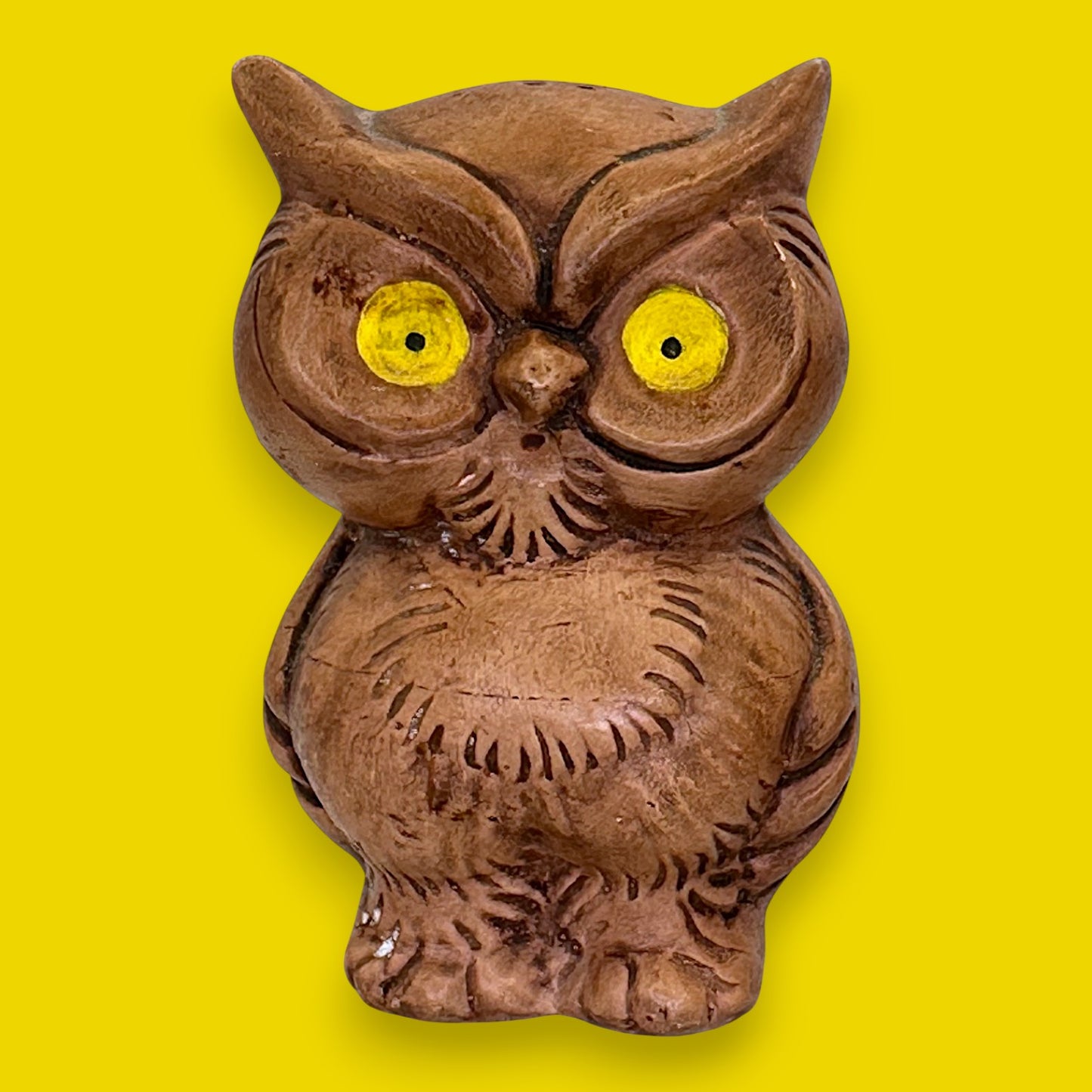 Watson's Groovy Owl Salt and Pepper Shakers, Vintage 1970s Ceramic 🦉
