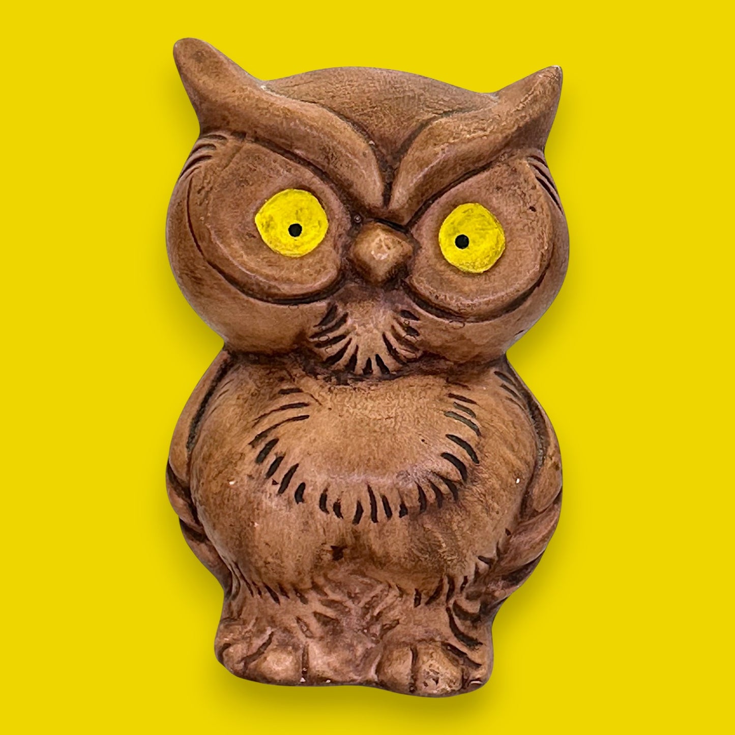 Watson's Groovy Owl Salt and Pepper Shakers, Vintage 1970s Ceramic 🦉