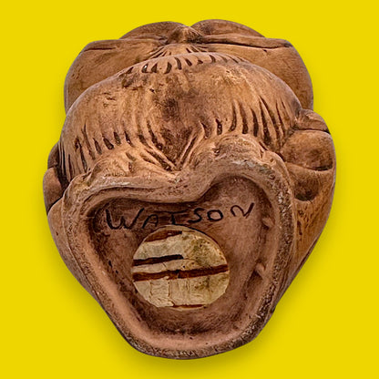 Watson's Groovy Owl Salt and Pepper Shakers, Vintage 1970s Ceramic 🦉