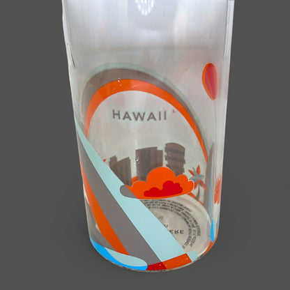 Starbucks Hawaii You Are Here Glass Travel Mug Tumbler 18.5 fl oz