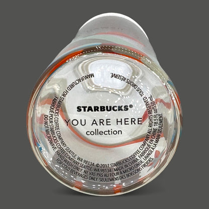 Starbucks Hawaii You Are Here Glass Travel Mug Tumbler 18.5 fl oz