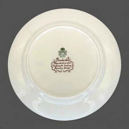 Vintage Aynsley Pembroke Bone China Plate 8 Inch Made in England