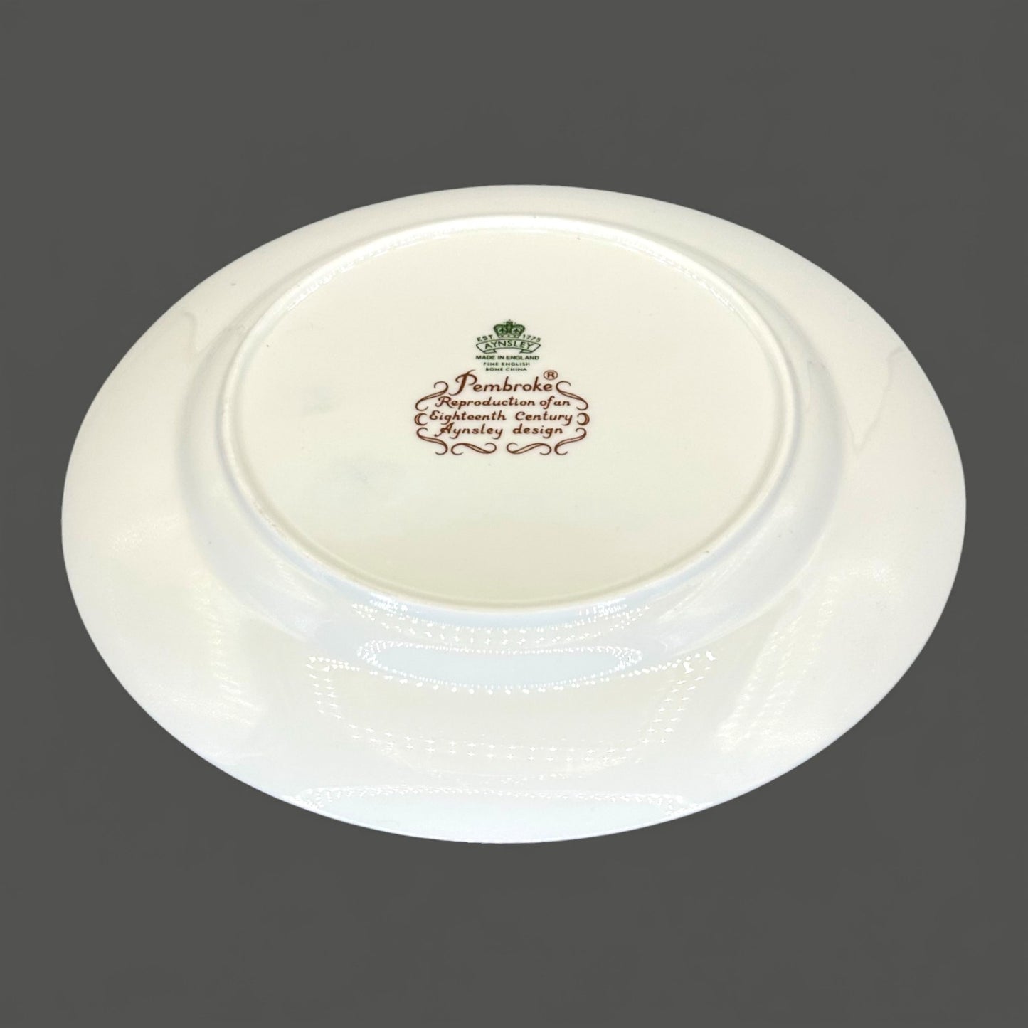 Vintage Aynsley Pembroke Bone China Plate 8 Inch Made in England
