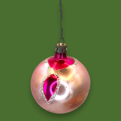 Vintage Santa Land Christmas Ornaments Glass Ball 12 x 2.25" Set with Original Box 🎁 🎄